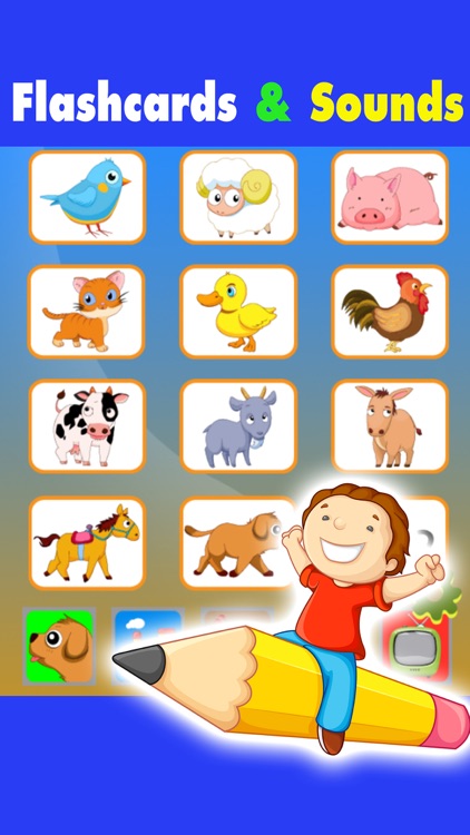 Toddler flashcards for new learning kids