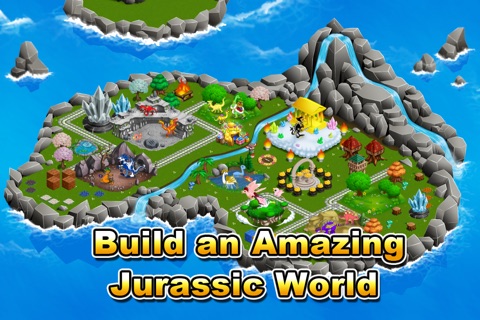 Jurassic Story Dragon Games - Dinosaur City Game screenshot 2