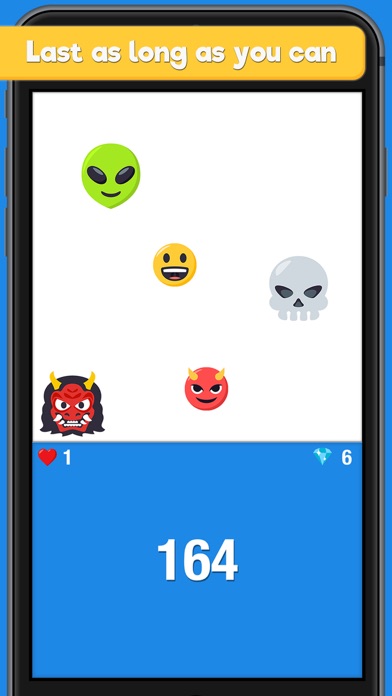 Dodge the Emoji - An Endless Dash & Avoid Game screenshot 2