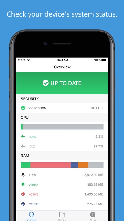 SystemGuard - check system info & statistics