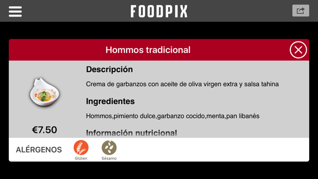 Foodpix original: comida en realidad aumentada(圖5)-速報App