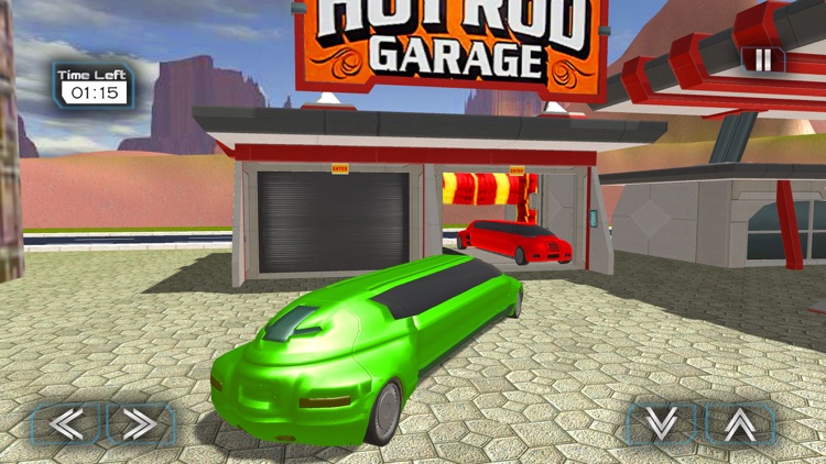 Urban Sci-fi Limo Simulator & City Driving Test screenshot-3