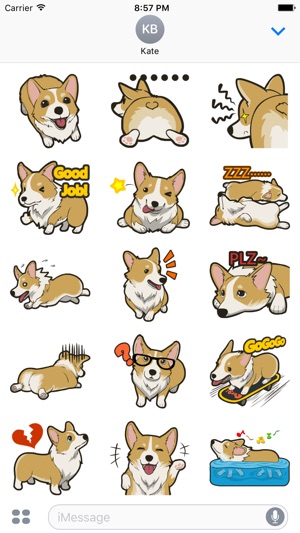 CorgMoji - Corgi Dog Emoji Stickers(圖3)-速報App