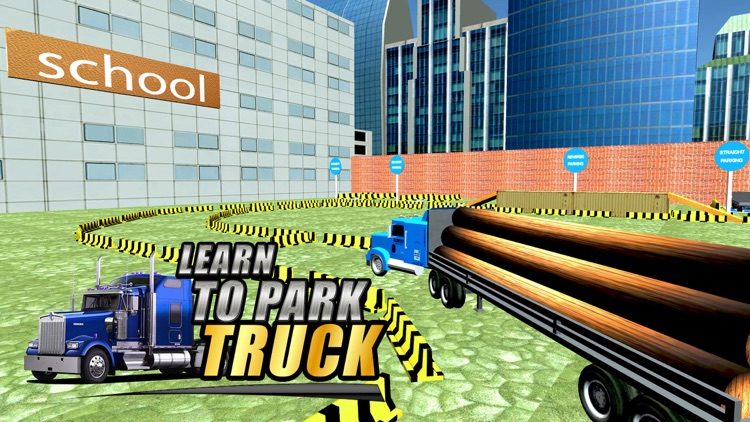 Truck Parking School & Driving Test Simulator