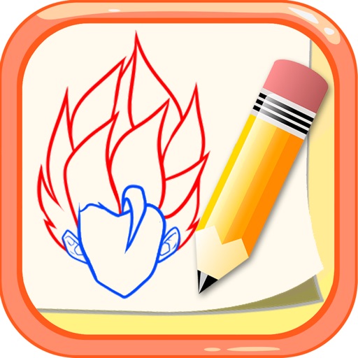 How to Draw for Dragon Ball Z Drawing and Coloring iOS App
