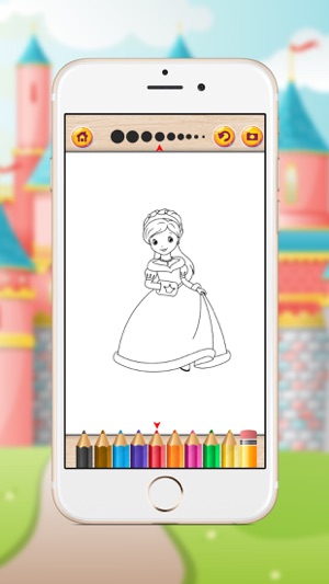 Little Princess Coloring Book(圖2)-速報App