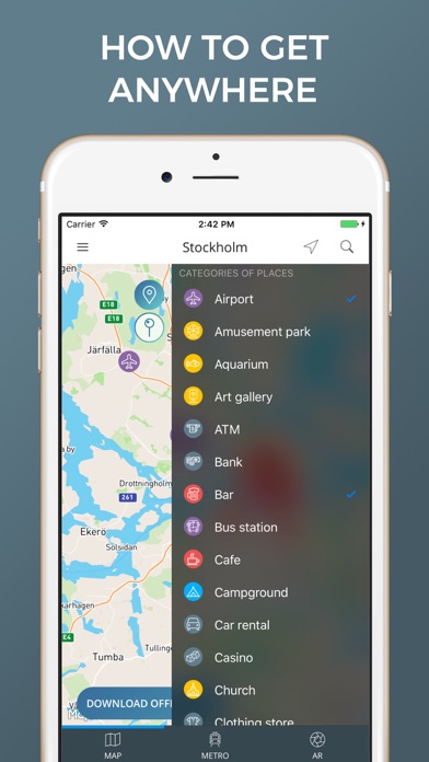 Stockholm city maps screenshot 3