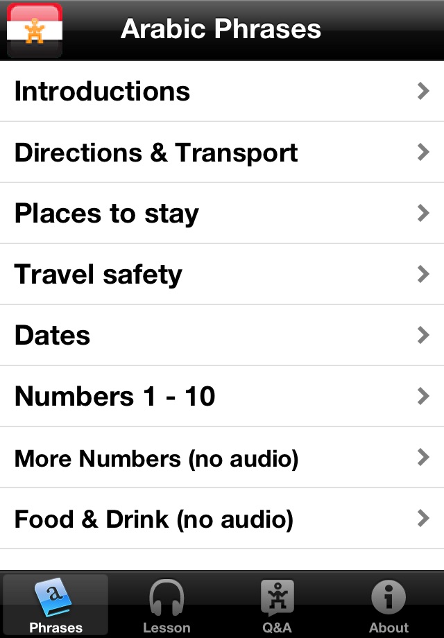 Arabic Language Guide & Audio - World Nomads screenshot 2