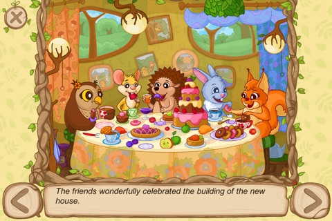 Hedgehog's Adventures Lite - Fairy tale with games screenshot 2