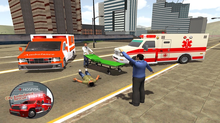 Ambulance Simulator- Rescue Drive In City screenshot-3
