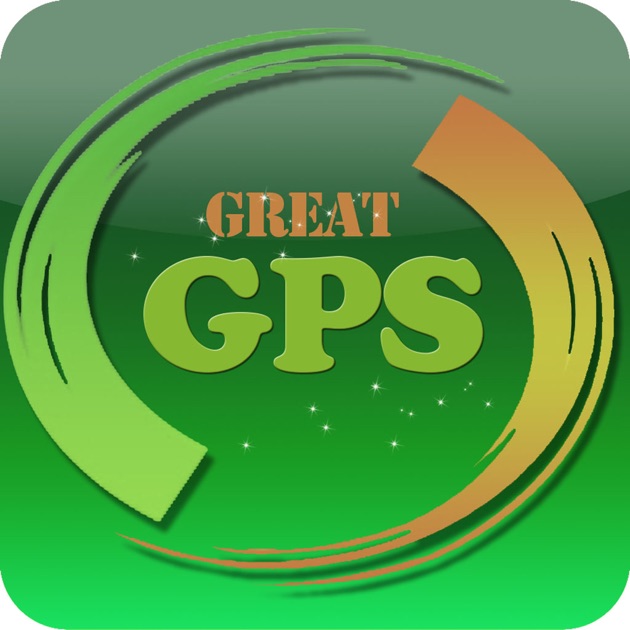 App great. GPS иконка.