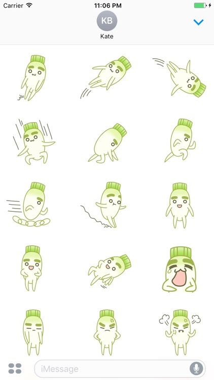 Pluto The Uncle Radish 2 Stickers