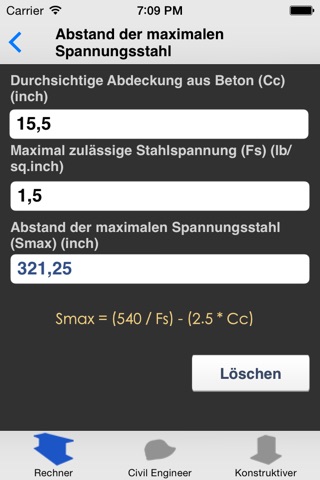 Beam Calculator lite screenshot 4