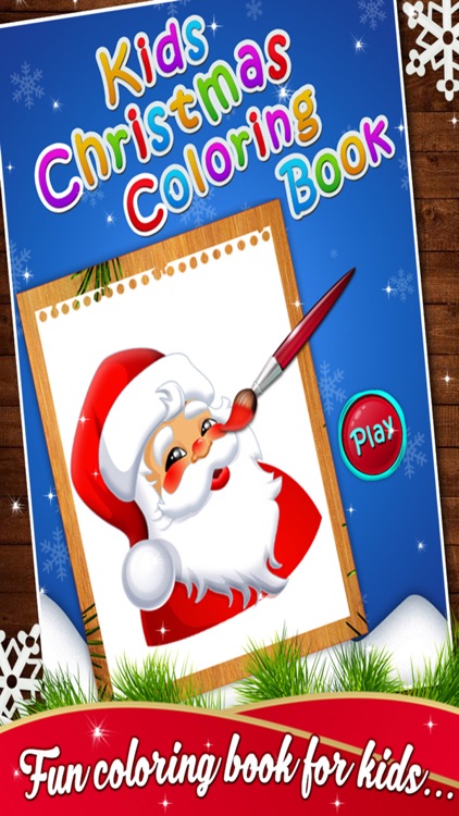 Christmas Kids Coloring Book - Holiday Fun