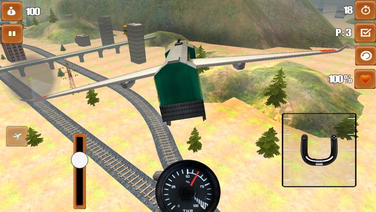 Flying Train Race Game Free