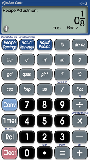 KitchenCalc Pro Culinary Math & Recipe Calculator(圖2)-速報App