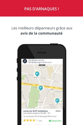 Get Dépannage: trouve un bon dépanneur à proximité screenshot 2