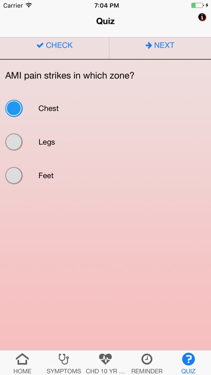 Signs & Symptoms Acute Myocardial Infarction screenshot-4