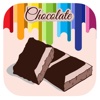 Chocolate Coloring Book For Kids And Preschool