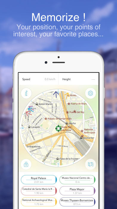 Madrid on foot : Offline Map Screenshot 3