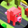 Funny Pig Jump Rusher