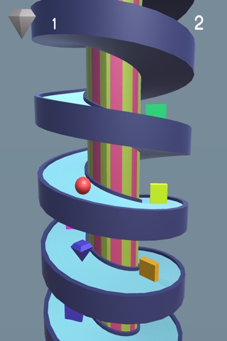 Spiral Fall Down-Rolling Challenge screenshot 2