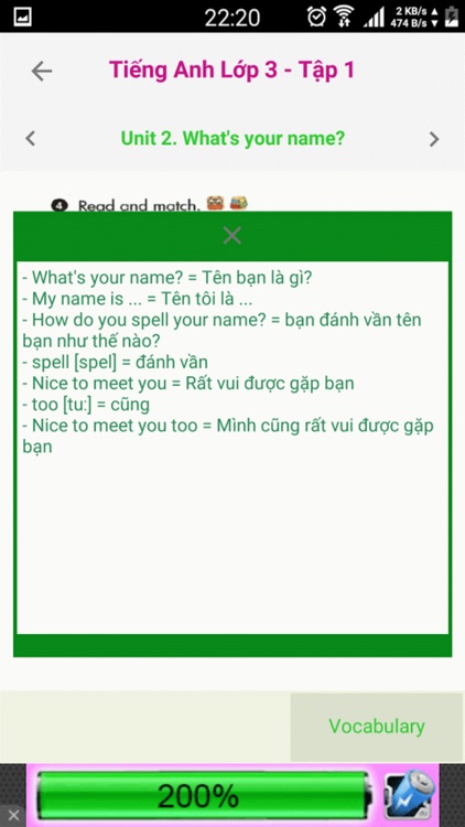 Tieng Anh 6 - English 6 - Tap 2 screenshot-4
