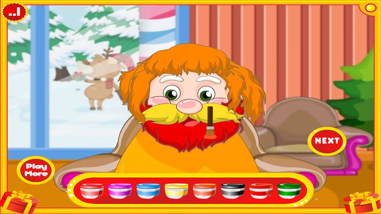 Santa Makeover Salon Free screenshot-3