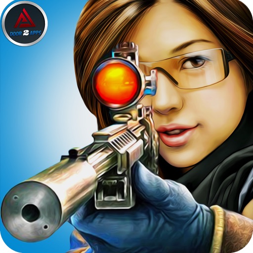 Commando With Sniper : Fury Free Action game Icon