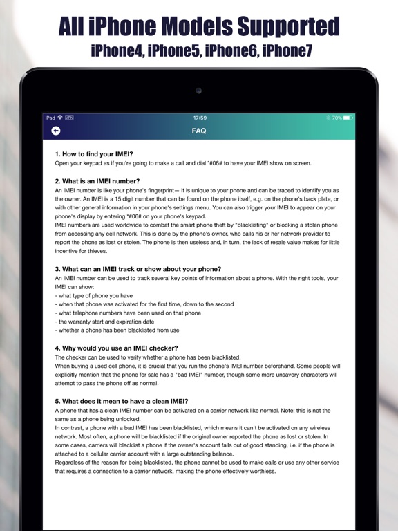 IMEI Checker - Check IMEI Number Proのおすすめ画像3