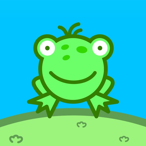 The toad jumps icon