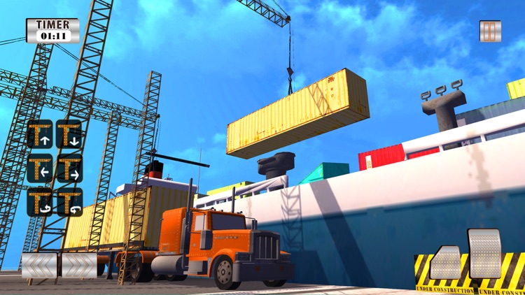 Manual Crane Cargo Ship & Transport Simulator