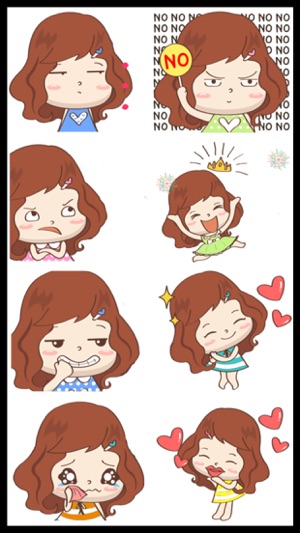 Little Girl Sticker Pack(圖3)-速報App