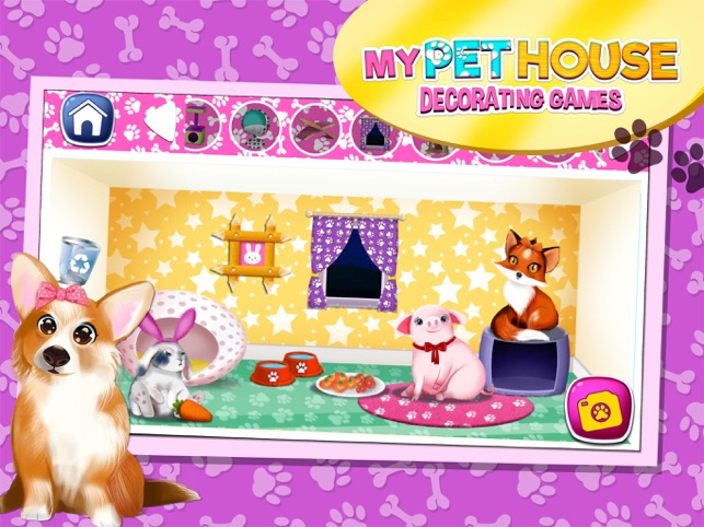 My Pet House Decorating Game S Animal Home Design On The App Store