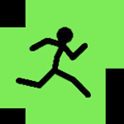 Jump Roll - Stickman Escape In A Dark Room Icon