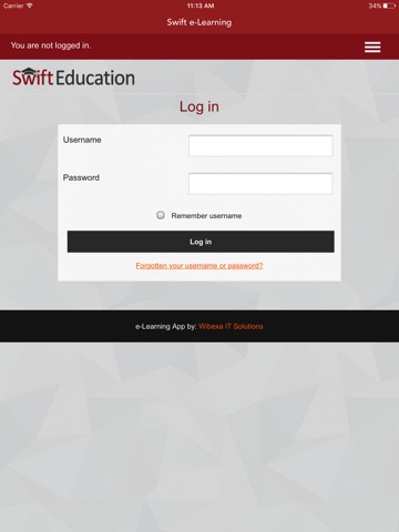 Swift e-Learning screenshot 2