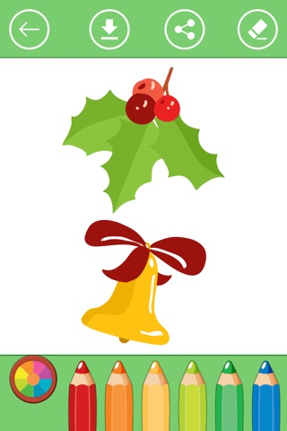 Christmas & Holiday Coloring Book for Toddlers screenshot 2