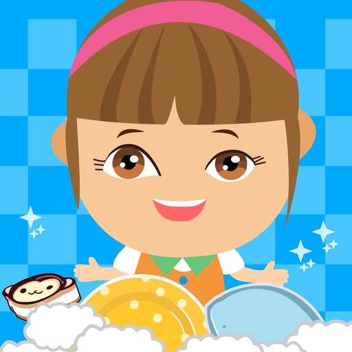 Amy Wash The Dishes,little girl free games Icon
