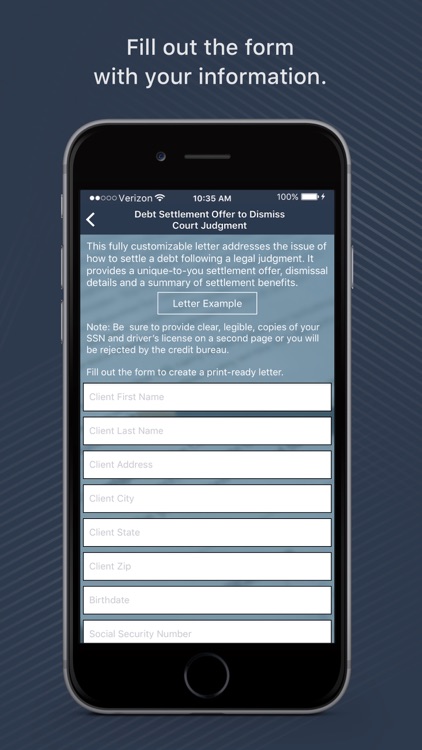 Widget Credit Repair Services