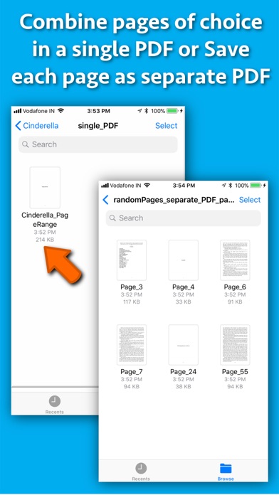 PDF pages Extractor & Splitter screenshot 3