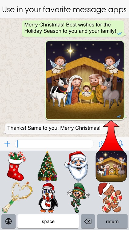 Xmas Emojis - Christmas Emoji Keyboard
