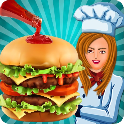 kitchen Fever Burger Maker - Cooking Maker Games icon