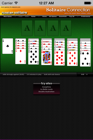 Russian Solitaire :: SC screenshot 2