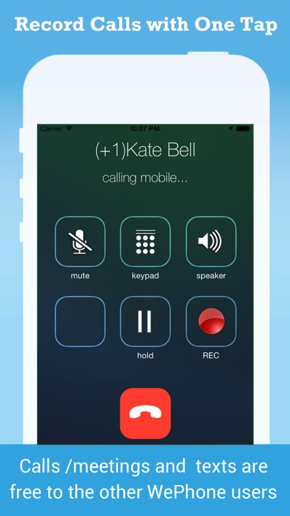 WePhone - free phone calls & international calling