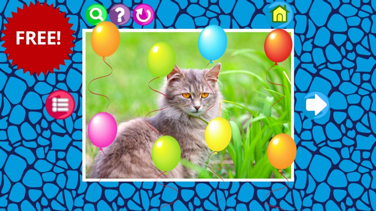 Cat jigsaw puzzle games for kids toddles screenshot-3