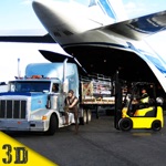 Truck Transporter Plane-Cargo  Parking Simulator