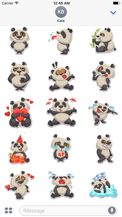 Panda - Stickers.