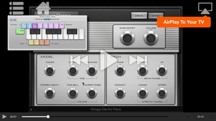 FastTrack™ For Logic Pro Vintage Electric Piano