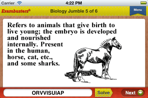 Praxis II General Science Flashcards Exambusters screenshot 4