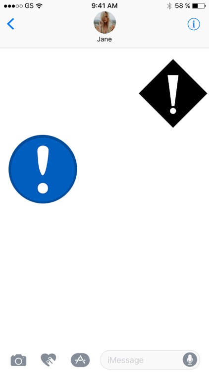 Exclamation Point Sticker Pack